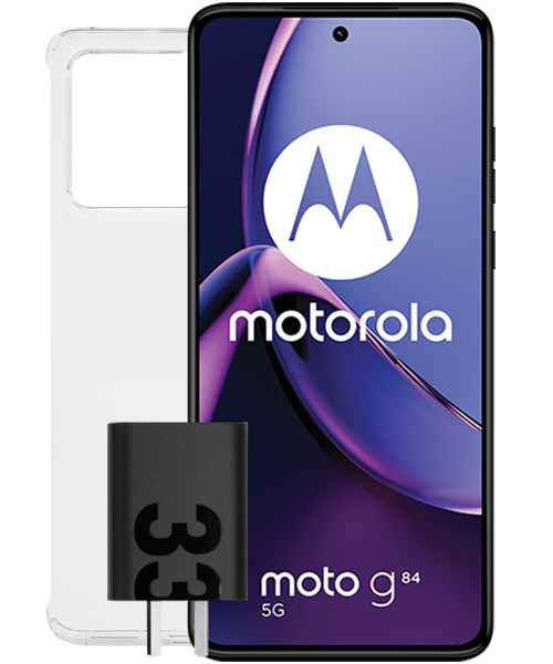 Moto g84 con procesador snapdragon 5G y pantalla full HD+ - Motorola Chile