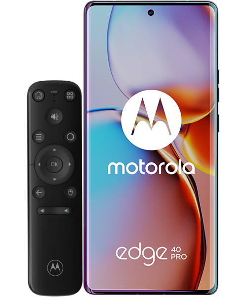 Celular Moto Edge 40 PRO Celeste 256GB + Control