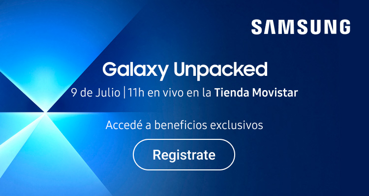 Descubrí el nuevo Samsung Galaxy, registrate para acceder a beneficios exclusivos