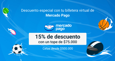 Con Mercado Pago en celus desde $500.000 tenés un 15% de descuento con un tope de $75.000.